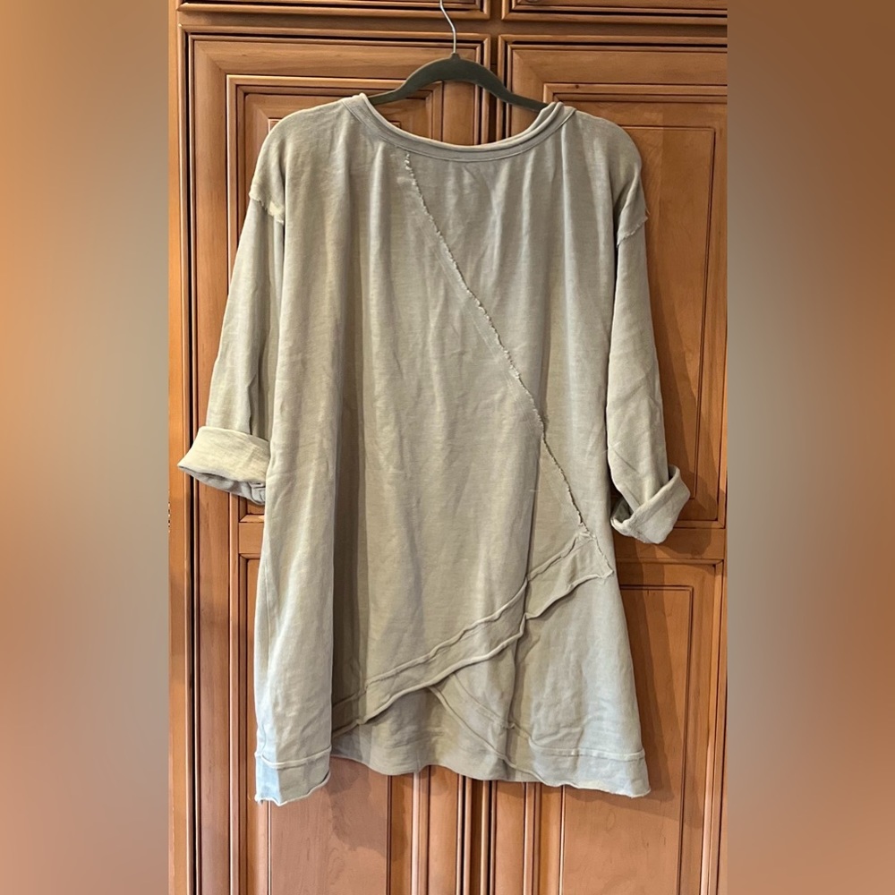 NWOT Free People Organic Cotton Oversized Pullover - Picture 8 of 15